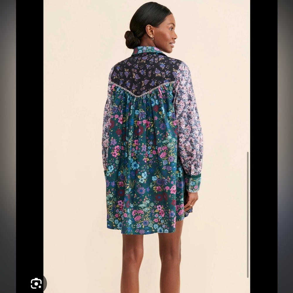Free People My Time Shirtdress EUC